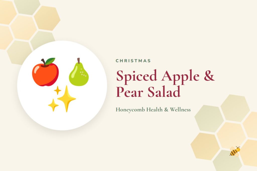 Spiced Apple & Pear Salad