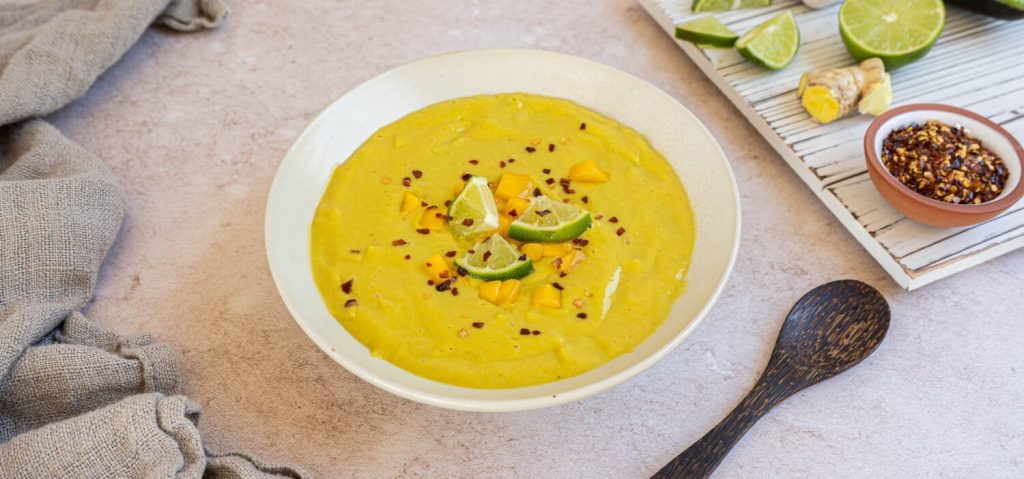 Spicy Mango Gazpacho
