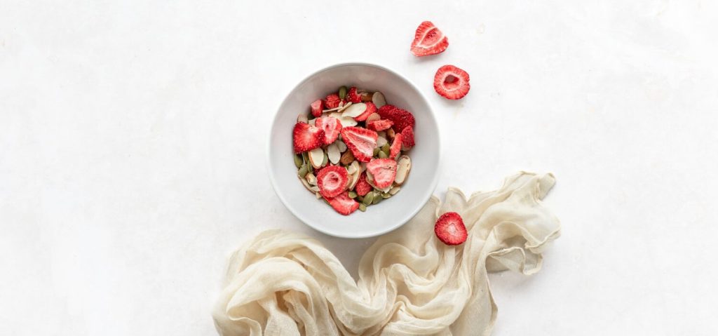 Strawberry, Almond & Pumpkin Seed Trail Mix