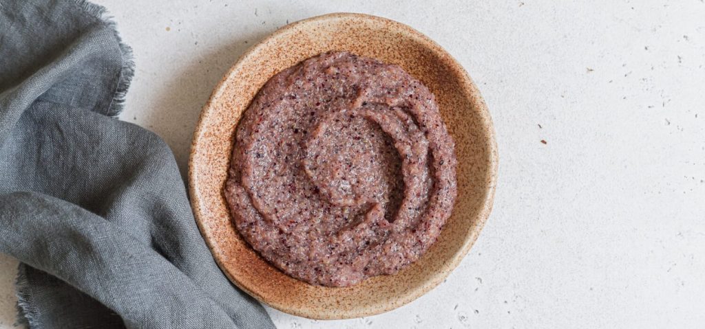 Strawberry & Apple Quinoa Puree