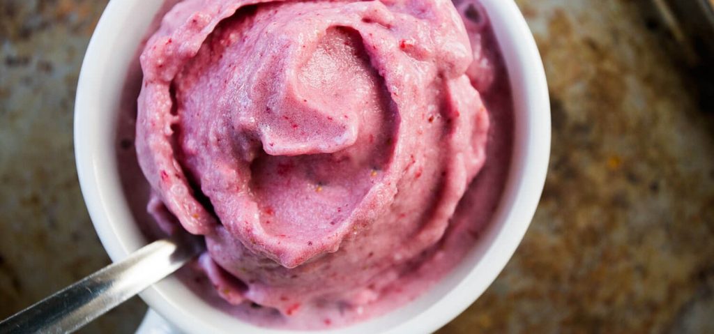 Strawberry Banana Ice Cream
