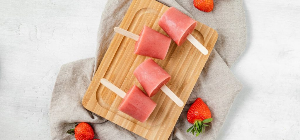 Strawberry Kiwi Paletas