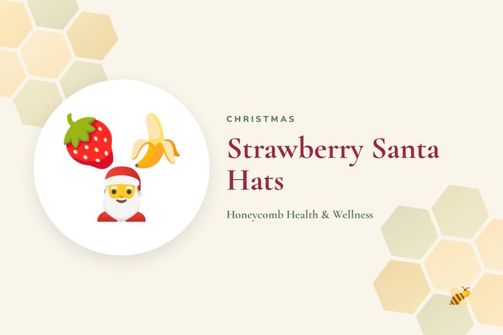 Strawberry Santa Hats