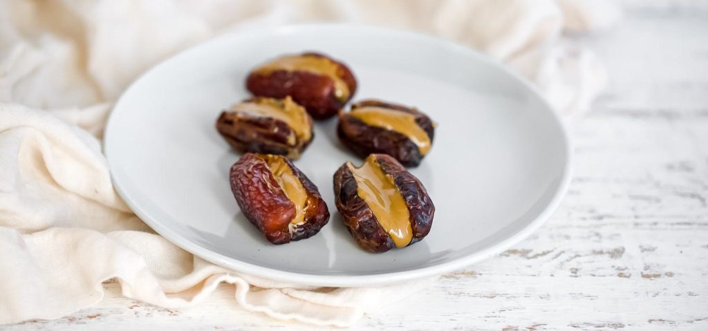 Sunflower Seed Butter Stuffed Dates