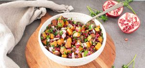 Sweet Potato & Pomegranate Salad