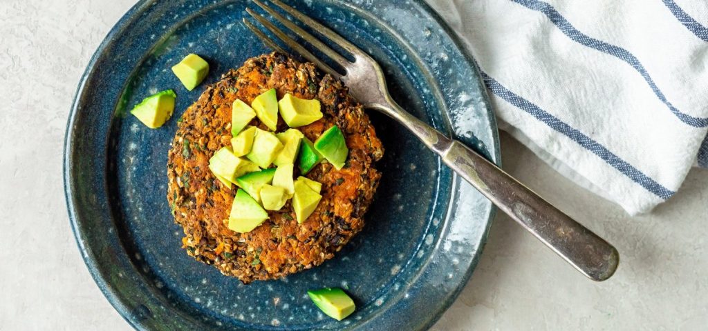 Sweet Potato Black Bean Veggie Burgers