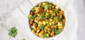 Sweet Potato, Pineapple & Coriander Salad