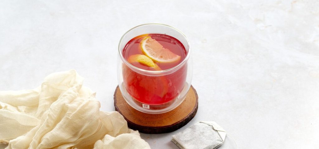 Tart Cherry & Peppermint Iced Tea