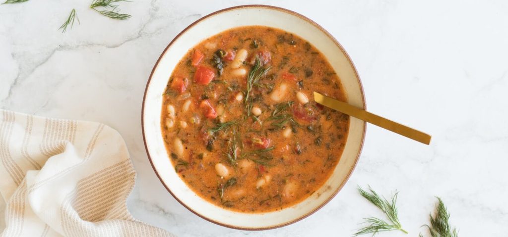Thai Coconut Curry Bean Soup