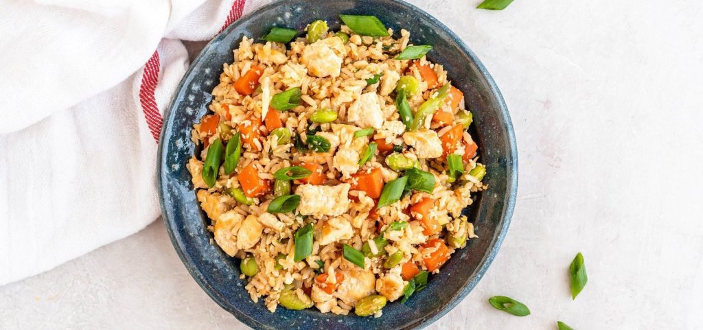 Tofu & Cauliflower Fried Rice