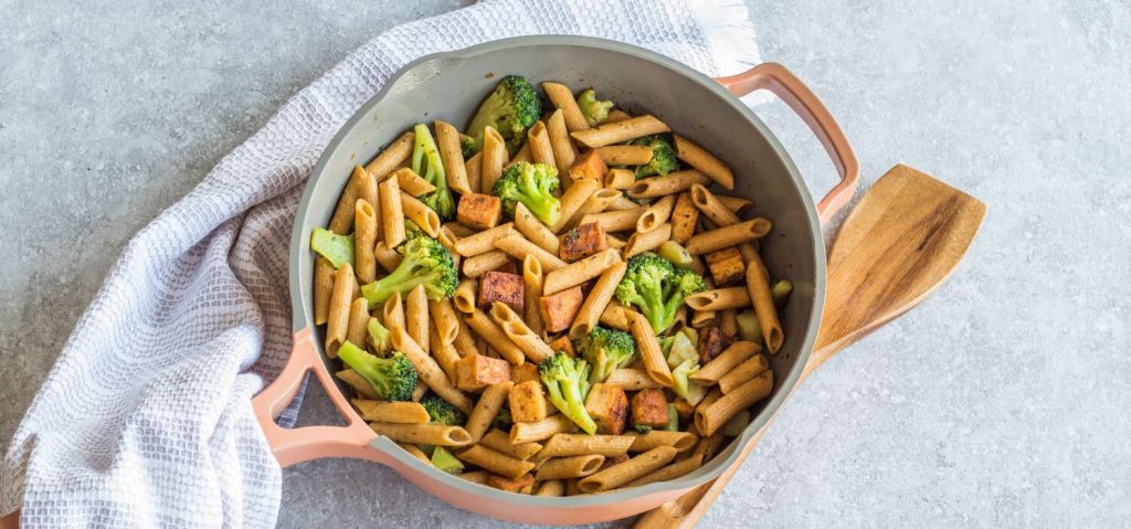 Tofu Broccoli Pasta