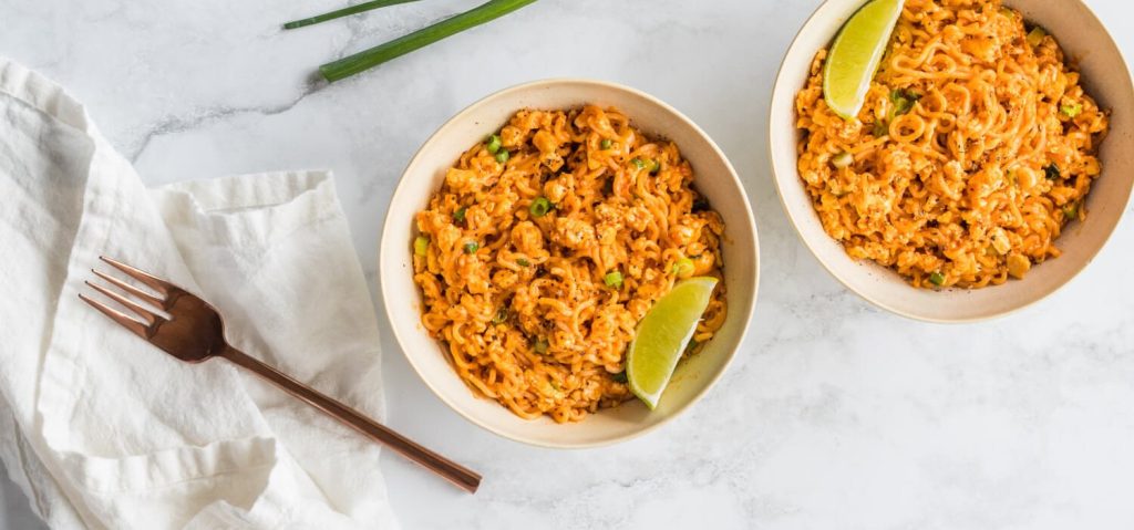 Tofu Red Curry Noodles