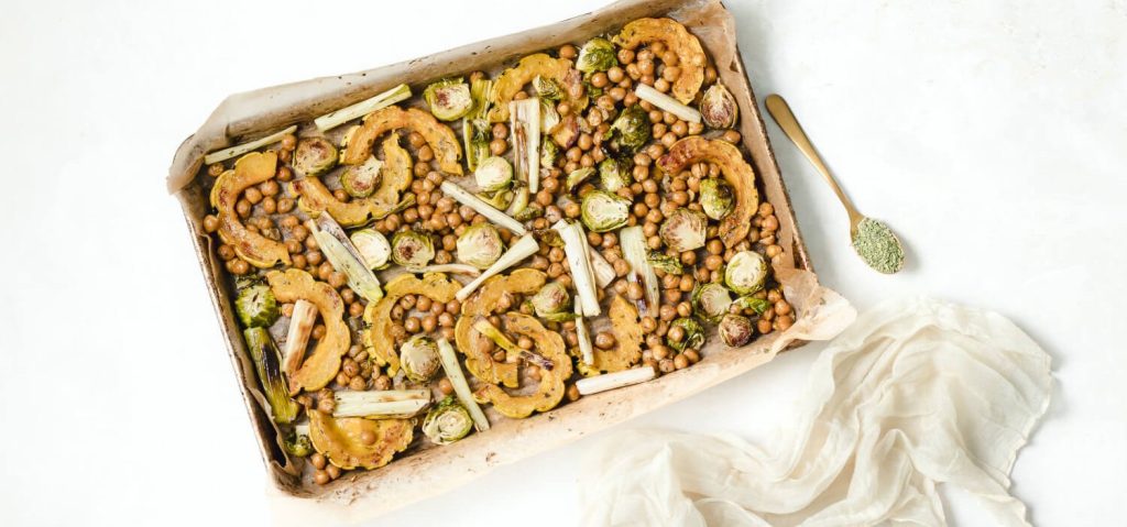 Tray-Baked Autumn Harvest Veggies
