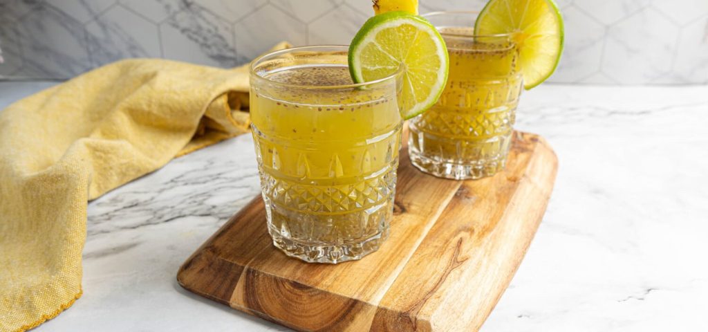Vanilla Pineapple Chia Fresca