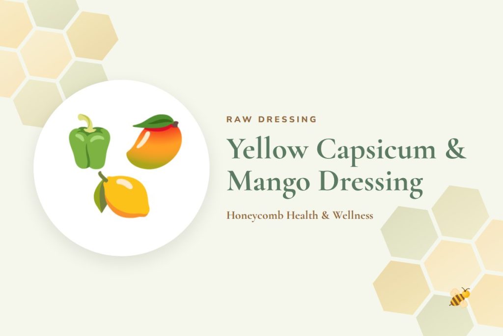 Yellow Capsicum & Mango Dressing