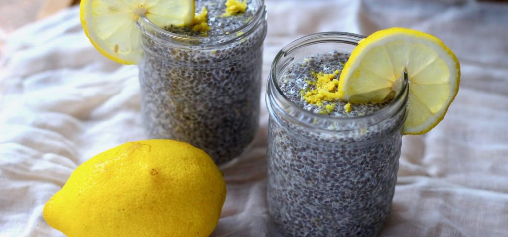 Zesty Lemon Chia Pudding